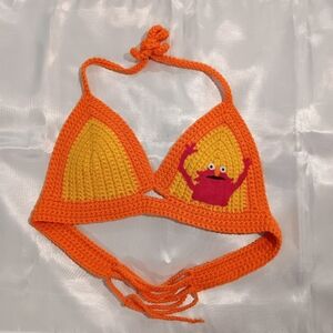 Crochet elmo top